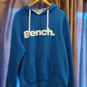 Blue bench hoodie